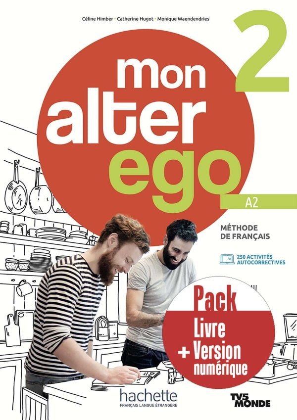 Mon Alter Ego 2 - Pack Livre de l'élève + version numérique - 9782017230632 - Front cover