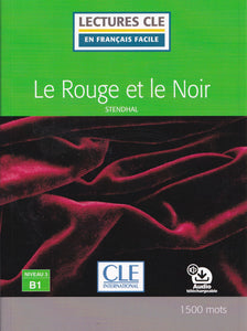 Le Rouge et le Noir - Niveau 3/B1 + Audio - 9782090317886 - front cover