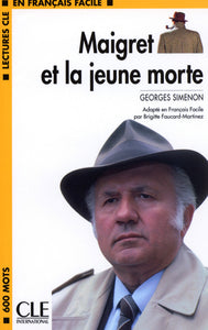 Maigret et la jeune morte - Niveau 1/A1 - 9782090318159 - front cover