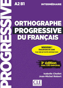 Orthographe progressive du français - Niveau intermédiaire (A2/B1) + CD - 9782090351927 - Front cover