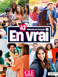 En vrai: Livre de l'élève - A2 + Audio