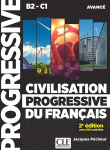Civilisation progressive du français - Niveau avancé (B2/C1) + CD  - 9782090380958 - Front cover