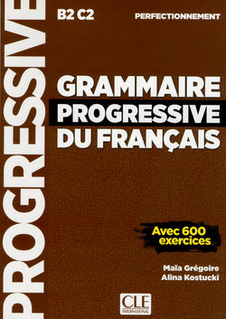 Grammaire progressive du français - Niveau perfectionnement (B2/C2) - Livre - 9782090382099 - front cover