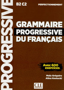 Grammaire progressive du français - Niveau perfectionnement (B2/C2) - 9782090382099 - front cover
