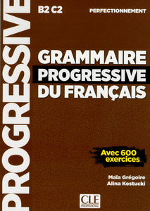 Grammaire progressive du français - Niveau perfectionnement (B2/C2) - Livre - 9782090382099 - front cover