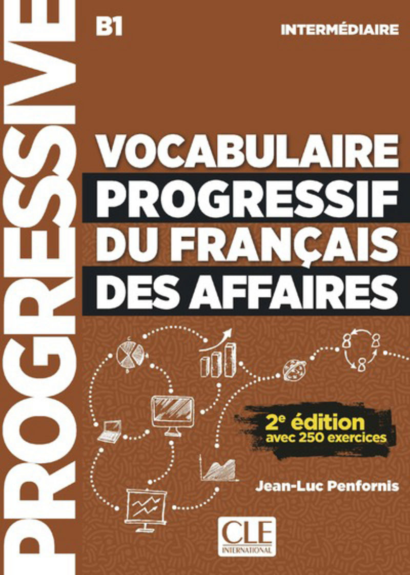 Vocabulaire progressif du français des affaires - Niveau intermédiaire (A2/B1) + CD - 9782090382228 - front cover