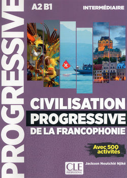 Civilisation progressive de la francophonie - Niveau intermédiaire (A2/B1) - Livre - 9782090382242 - Front cover