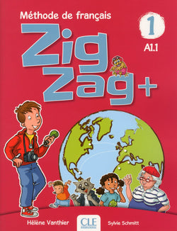 Zigzag+ 1 - Niveau A1.1 - Livre de l'élève + CD - 9782090384161 - front cover