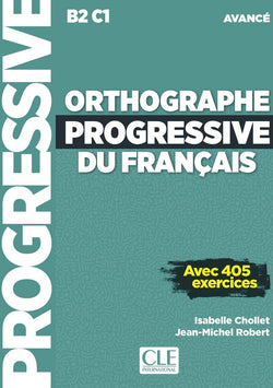 Orthographe progressive du francais - Niveau avancé (B2/C1) - Livre + CD + Livre-web - 9782090384574 - Front cover