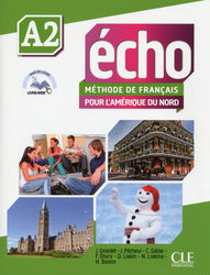 Echo: pour l'Amérique du Nord A2 - Livre de l'élève + DVD