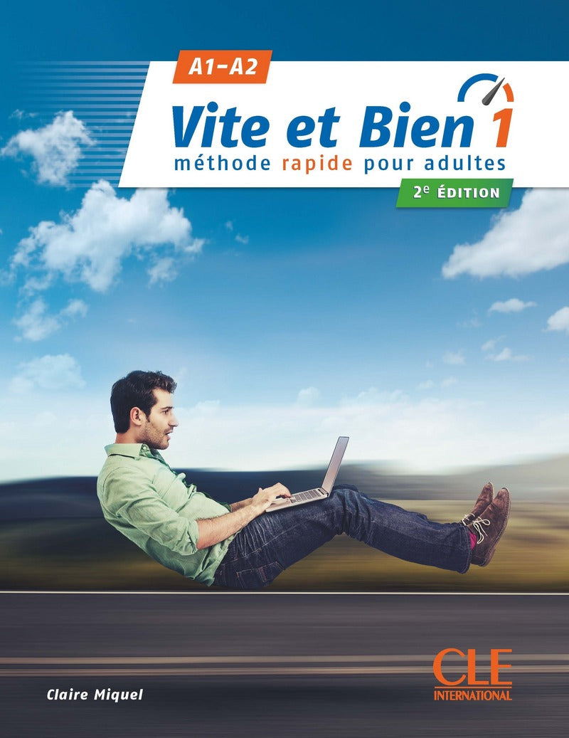 Vite et bien 1 - Niveaux A1/A2 - Livre + CD - 2ème édition - 9782090385236 - Front cover