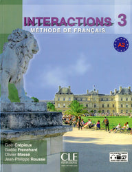 Interactions 3: Livre de l'élève - A2 + DVD