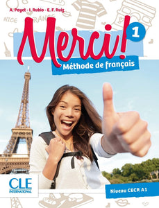 Merci! 1 - Niveau A1 - Livre de l'élève + DVD -9782090388251 - Front cover 