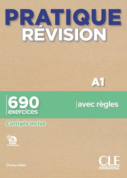 Pratique Révision - Niveau A1 - Livre + Corrigés + Audio téléchargeable - 9782090389944 - front cover
