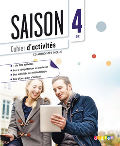 Saison 4 niv.B2 - Cahier + CD mp3 - 9782278081110 - Free UK delivery