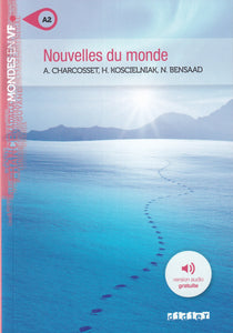 Nouvelles du monde (Mondes en VF) Niv. A2 + audios - 9782278082551 - front cover