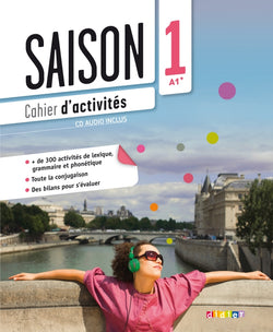 Saison 1 niv.1 - Cahier + CD - 9782278082674 - Front cover
