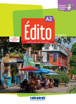 Edito A2 - Edition 2022 - Livre + livre numérique + didierfle.app - 9782278104116 - Feront cover
