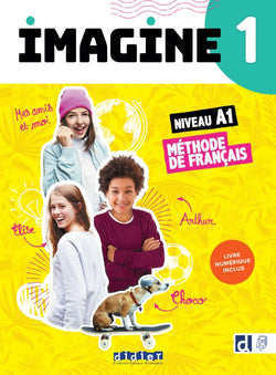 Imagine 1 - Niv. A1 - Livre + livre numérique + didierfle.app - 9782278104178 - Front cover
