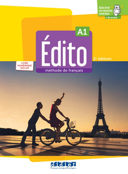 Edito A1 - Edition 2022 - Livre + livre numérique + didierfle.app - 9782278104468 - front cover