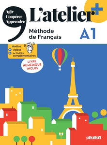 L'atelier + A1 (édition 2022) - Livre + livre numérique + didierfle.app - 9782278104680 - Front cover