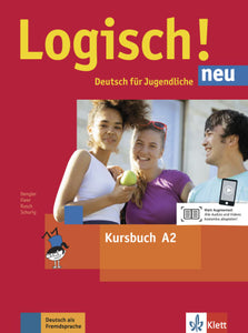 Logisch! neu A2 Deutsch für Jugendliche Kursbuch mit Audios - 9783126052115 - Front Cover