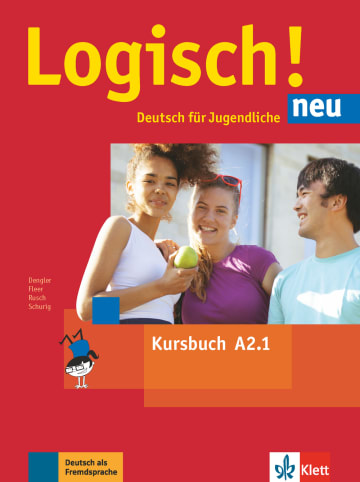 Logisch! neu A2.1 - Deutsch für Jugendliche - Kursbuch mit Audios - 9783126052139 - Front Cover