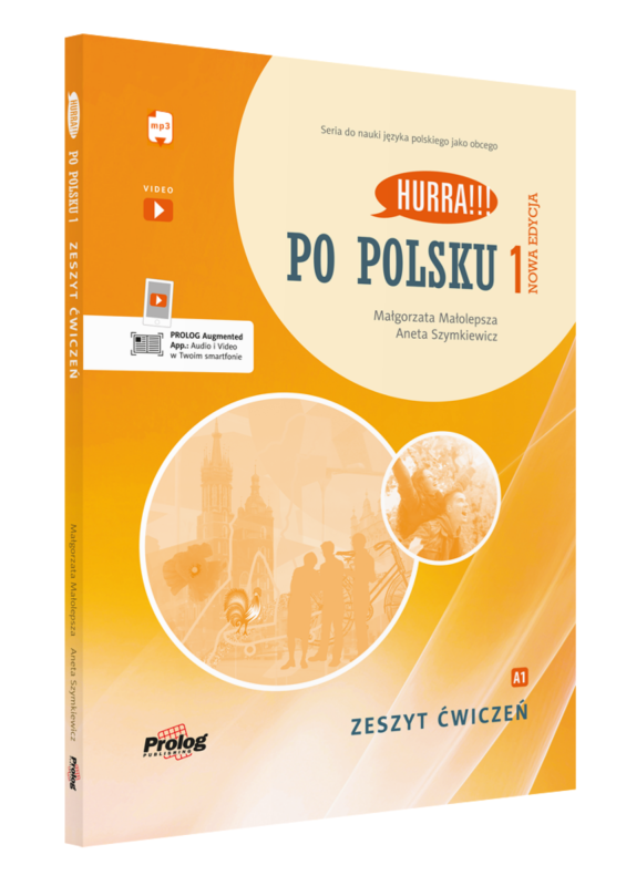 Hurra!!! Po Polsku 1 Workbook (Zeszyt Cwiczen) Book + online audio + app. - 9788367351232 - front cover