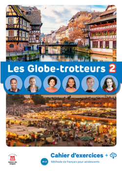 Les Globe-trotteurs 2 – Cahier d’exercices + audio MP3 - 9788411570169 - Front cover