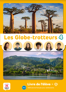 Les Globe-trotteurs 4 – Livre de l’élève + audio MP3 - 9788411570220 - Front cover
