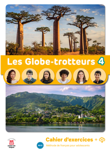 Les Globe-trotteurs 4 – Cahier d’exercices + audio MP3 - 9788411570244 - Front cover