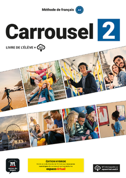 Carrousel 2 – Livre de l’élève + audio MP3 - 9788411571609 - Front cover