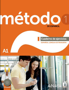 Método 1 de español (A1). Cuaderno de ejercicios - 9788414337219 - front cover