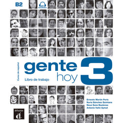 Gente hoy 3 - Libro de trabajo - Curso de espanol + audio MP3 - 9788415640417 - Front cover
