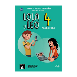 Lola y Leo paso a paso 4 - Libro del alumno + audio MP3 - 9788416347698 - Front cover