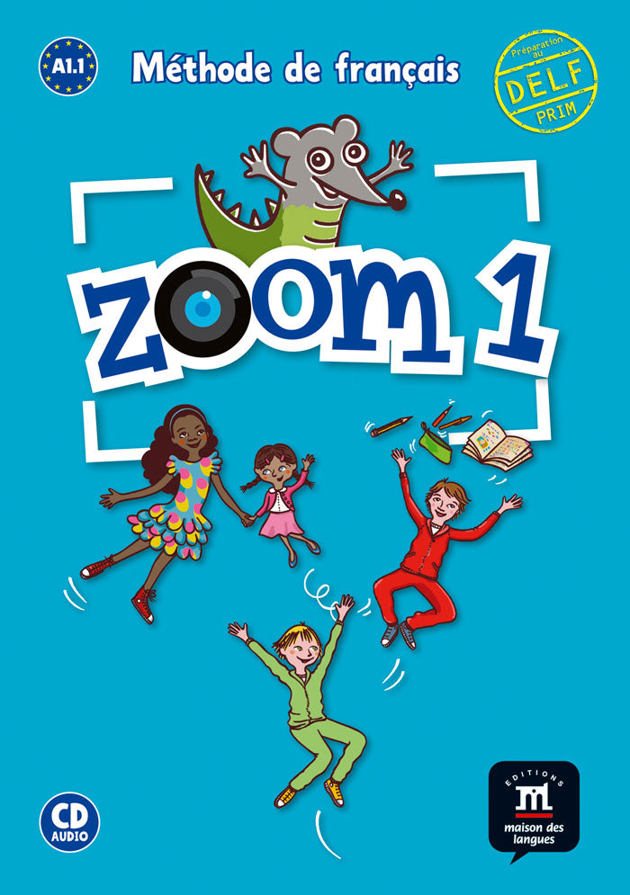 Zoom 1 – Livre de l’élève + CD - 9788416657513 - Front cover