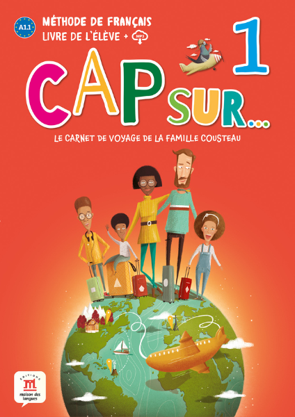 Cap sur… 1 - Livre de l’élève A1.1 + audio MP3 - 9788417260774 - Front cover