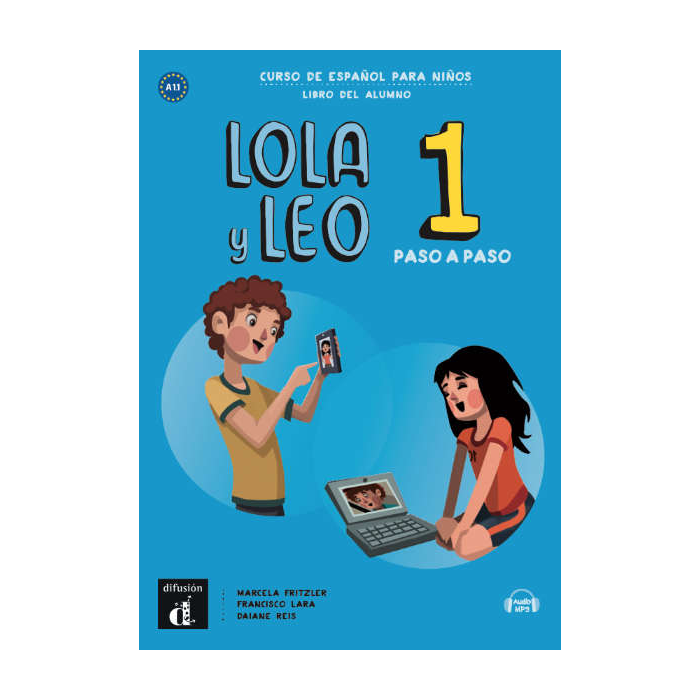 Lola y Leo paso a paso 1 - Libro del alumno + audio MP3 - 9788417710675 - Front cover