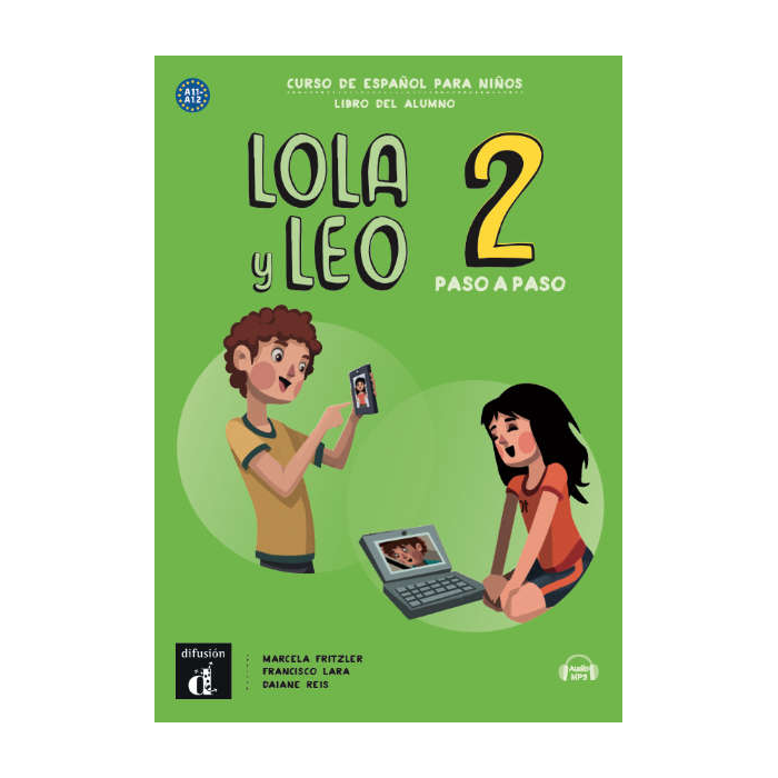 Lola y Leo paso a paso 2 - Libro del alumno + audio MP3 - 9788417710699 - Front cover