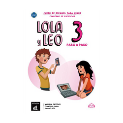 Lola y Leo paso a paso 3 - Cuaderno de ejercicios + audio MP3 - 9788417710729 - Front cover