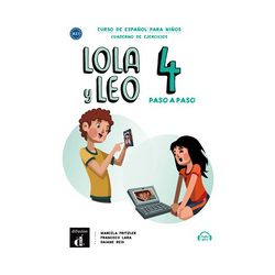 Lola y Leo paso a paso 4 - Cuaderno de ejercicios + audio MP3. A2.1 - 9788417710743 - Front cover