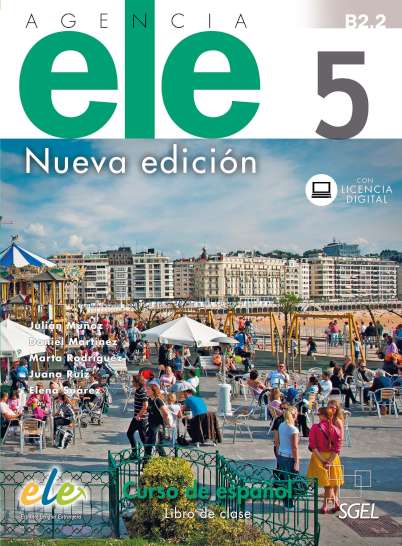 Agencia ELE Nueva edición 5 - Libro de clase + licencia digital - 9788417730000 - Front cover