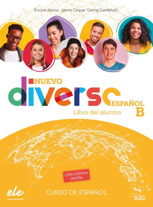 Nuevo Diverso Español B - Libro del alumno. Book + licencia digital. B/B1/B2 - 9788417730314 - Front cover