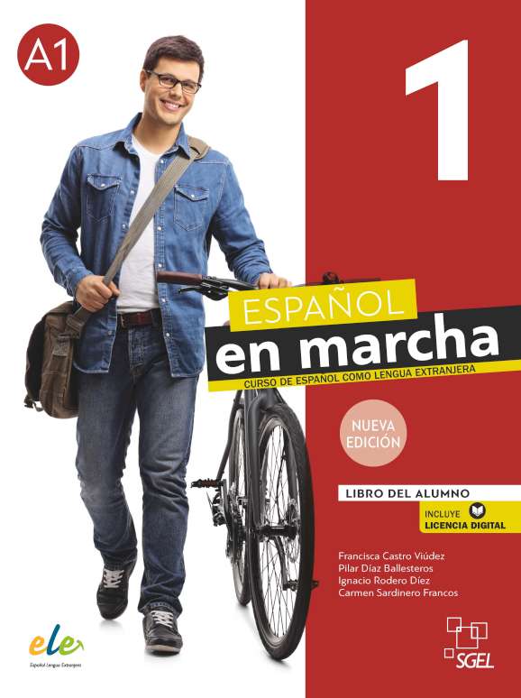 Español en marcha 1 + licencia digital. Libro del alumno. A1. Nueva edición -9788417730390 - Front cover 