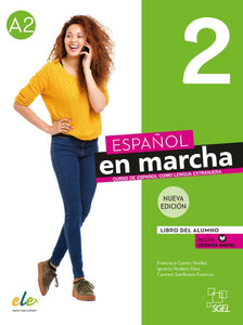 Espanol en marcha 2 - Libro del alumno + licencia digital. A2. Nueva edicion - 9788417730420 - Front cover