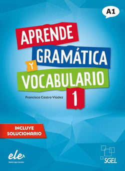 Aprende gramatica y vocabulario 1 - Nueva edicion (2022). A1 - 9788417730864 - Front cover 