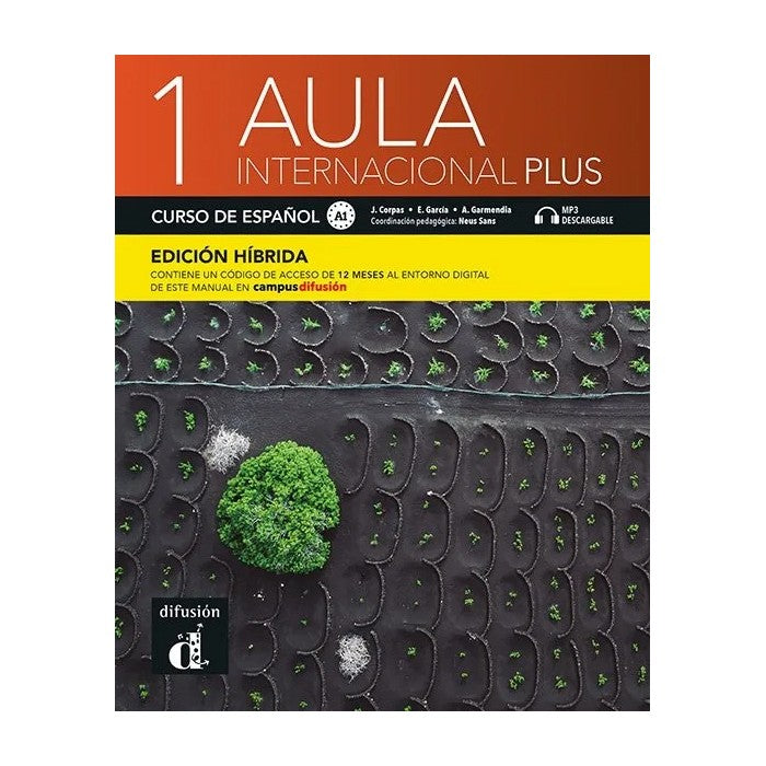 Aula internacional Plus 1 - Edición híbrida - Libro del alumno A1 + MP3 - 9788419236043 - Front cover