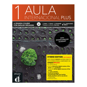 Aula internacional Plus 1 - Edición híbrida - Edición inglesa - Libro del alumno A1 + MP3 - 9788419236050 - Front cover