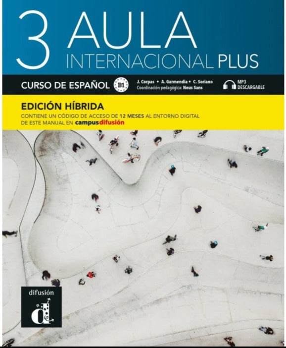 Aula internacional Plus 3 - Edición híbrida - Libro del alumno B1 + MP3 - 9788419236081 - front cover