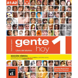 Gente hoy 1 - Edición híbrida - Libro del alumno + mp3 - 9788419236289 - Front cover